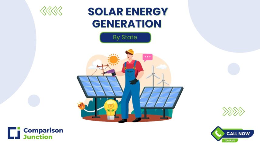 solar energy generation by state
